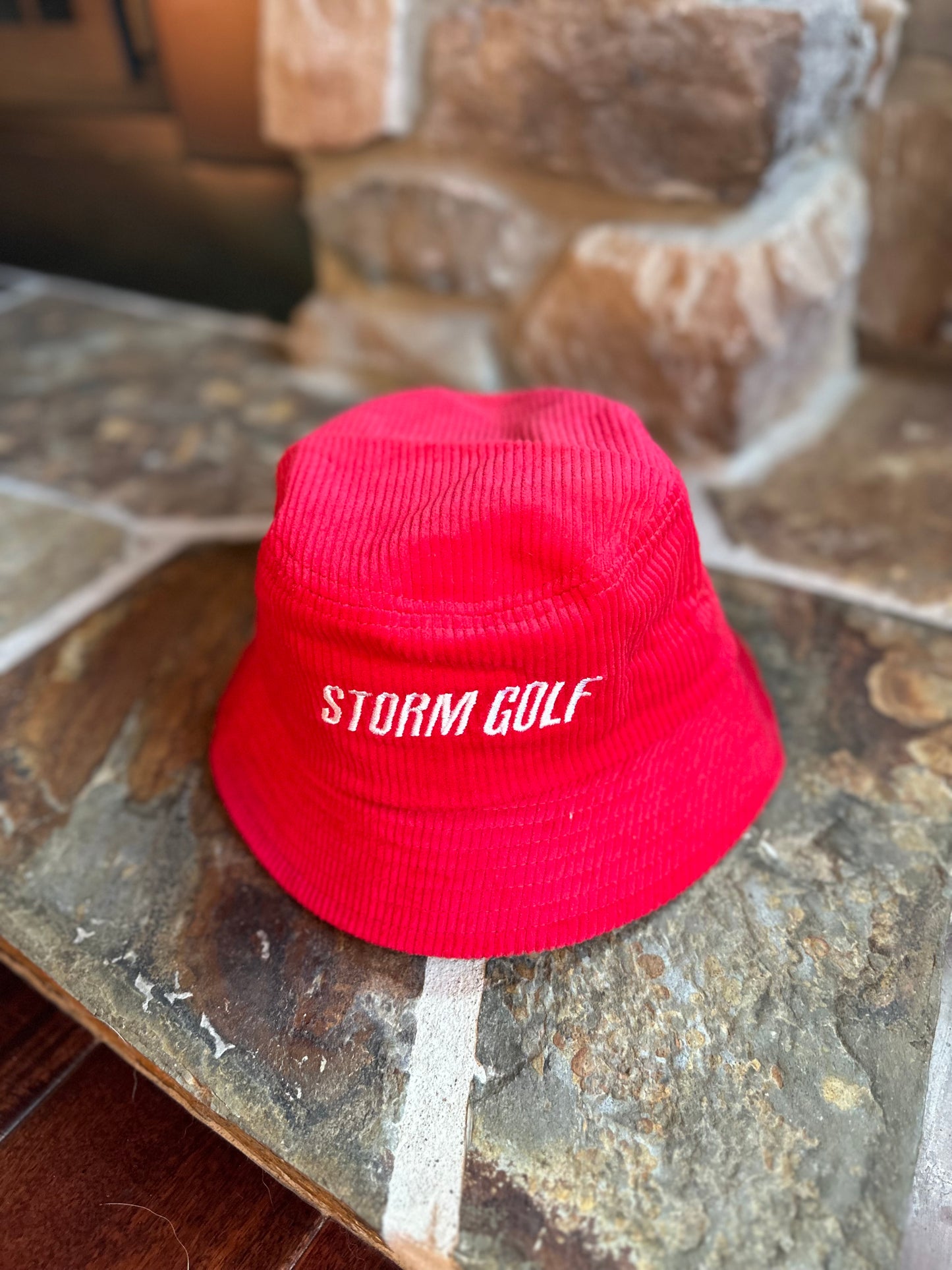 Storm Golf Buckethead Red