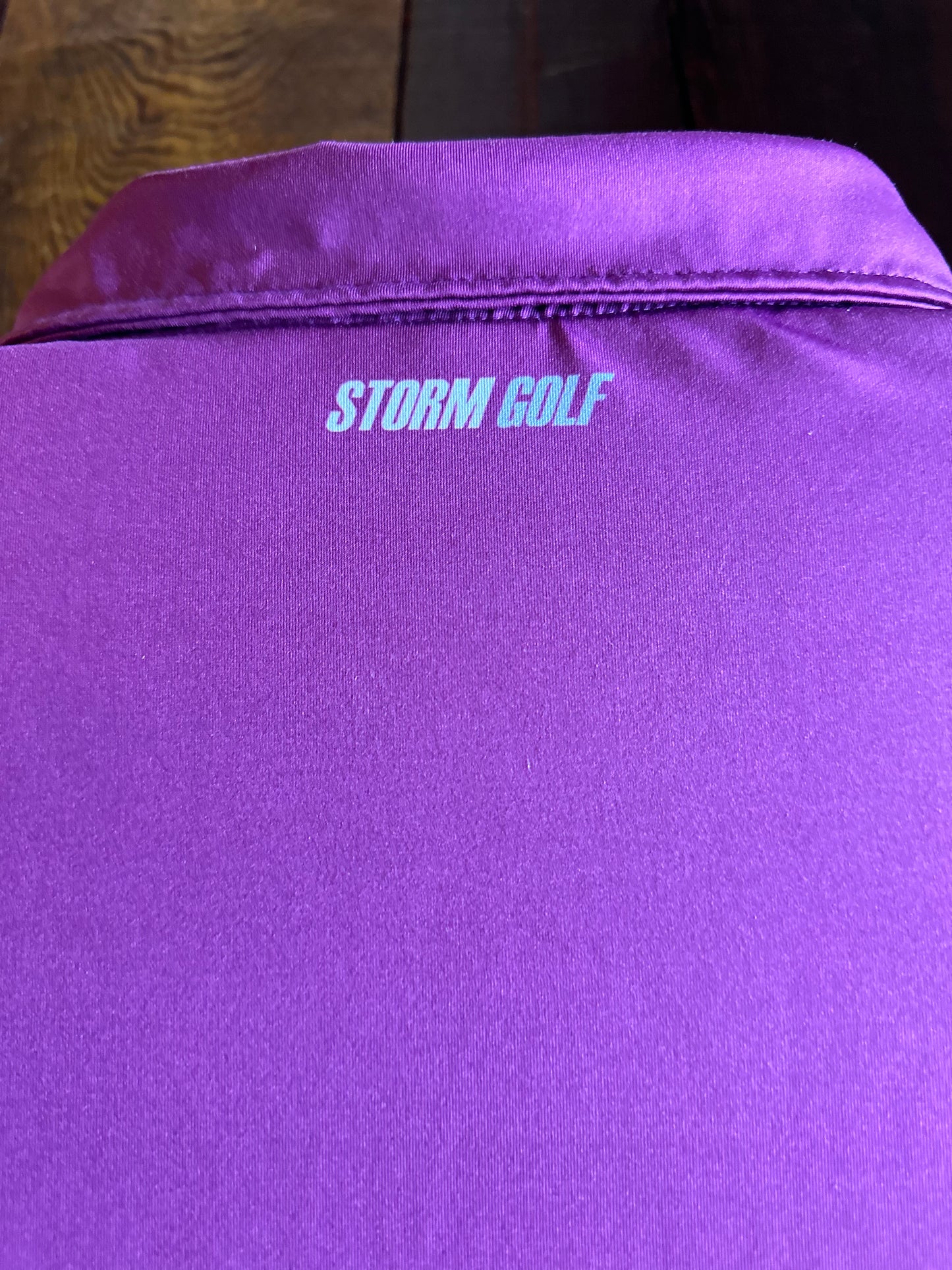 Storm Golf Pro Men's Polo Plum